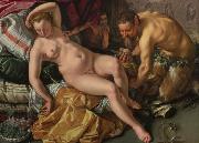 Hendrick Goltzius Jupiter und Antiope France oil painting artist